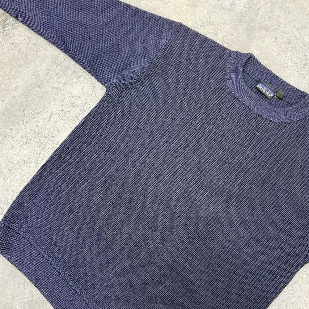 Vtg Patagonia Men’s ‘Chamonix’ Guide Sweater Medium 100% Wool